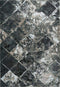 Greta 805 Rug with Faded Diamond Trellis, full view