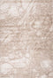 Marmaris 400 Beige Modern Marble Rug, full view
