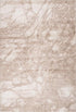 Marmaris 400 Beige Modern Marble Rug, full view