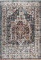 Medellin 405 Multi Coloured Rug With Faded Traditional Design, full view