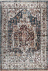 Medellin 405 Multi Coloured Rug With Faded Traditional Design, full view