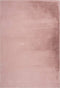 Paradise 400 pastel pink super soft fluffy rug, full view