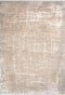 Pierre Cardin Opera 502 Beige Silver High Quality Rug with Abstract Design, full view