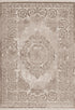 Pierre Cardin Vendome 700 beige rug with centre medallion, full view