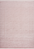 Pierre Cardin Vendome 701 Luxury Acrylic Pink Rug with Floral Design, full view