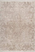 Pierre Cardin Vendome 702 Luxury Acrylic Beige Rug with Centre Medallion, full view