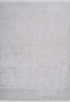Pierre Cardin Vendome 702 Luxury Acrylic Silver Rug with Centre Medallion, full view