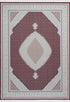 Royal 903 High Quality Traditional Red Rug with Centre Medallion, full view