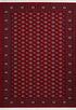 Royal 904 Traditional Red Rug with Border, full view