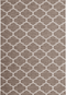 Sunset 604 Outdoor and Kitchen Beige Rug with Moroccan Design, full view