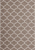 Sunset 604 Outdoor and Kitchen Beige Rug with Moroccan Design, full view