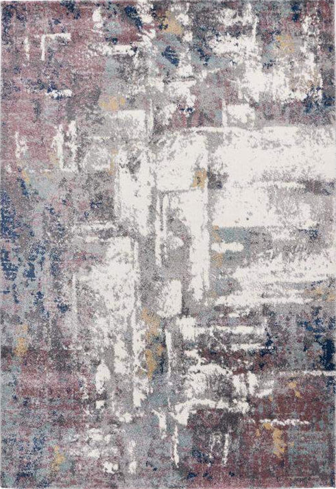 Trendy 401 Multi Coloured Contemporary Rug, full view