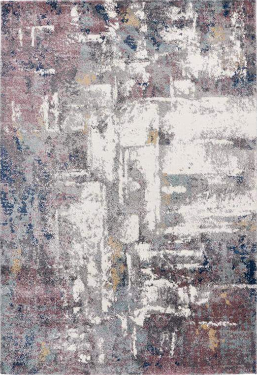 Trendy 401 Multi Coloured Contemporary Rug, full view