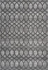 Aleyna 609 Silver Grey Diamond Rug, full view