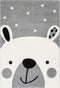 Amigo 323 Silver Bear Kids Rug, full view