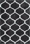 Grace 802 Graphite Moroccan Style Shaggy Rug, full view
