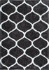 Grace 802 Graphite Moroccan Style Shaggy Rug, full view