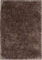 Monaco 444 Nougat Brown High Pile Shaggy Rug, full view