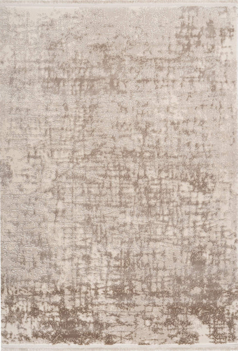 Pierre Cardin Vendome 904 Luxury Beige Rug with Abstract design, full view