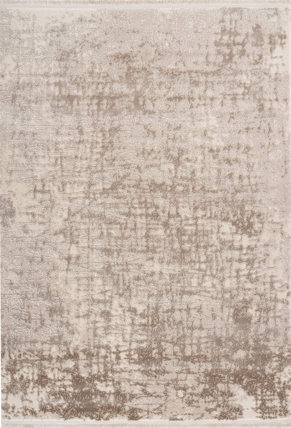 Pierre Cardin Vendome 904 Luxury Beige Rug with Abstract design, full view