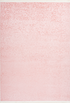 Peri 100 Powder Pink Floral Machine Washable Rug, full view