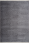 Peri 110 Graphite Dark Grey Machine Washable Rug, full view