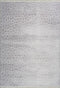 Peri 110 Light Grey Machine Washable Rug, full view