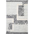 Mono Tribal Modern Cream Anthracite - ADORE RUGS and FLOORING