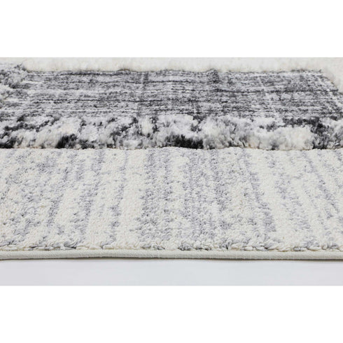 Mono Tribal Modern Cream Anthracite - ADORE RUGS and FLOORING