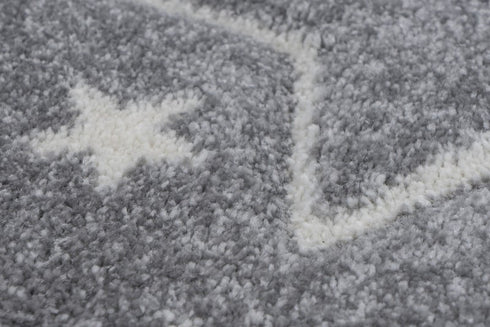 Amigo 329 Silver Stars Kids Rug - ADORE RUGS and FLOORING