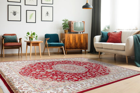 Red Classical Carpet - ADORE RUGS and FLOORING