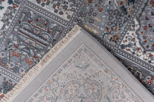 Classic 702 Silver Traditional Design - ADORE RUGS and FLOORING