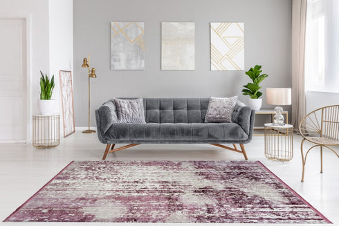 Faded Purple Rug - ADORE RUGS and FLOORING