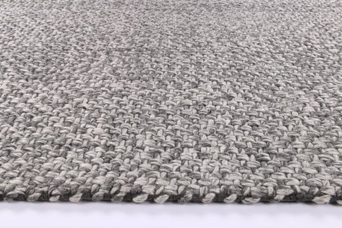 Zayna Chignon Charcoal Wool Blend Rug - ADORE RUGS and FLOORING