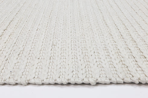 Zayna Cue White Wool Blend Rug - ADORE RUGS and FLOORING
