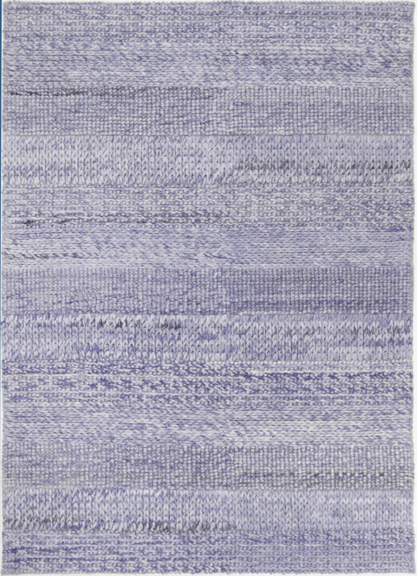 Zayna Grace Blue Wool Blend Rug - ADORE RUGS and FLOORING