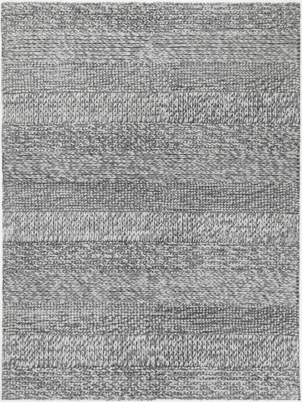 Zayna Grace Charcoal Wool Blend Rug - ADORE RUGS and FLOORING