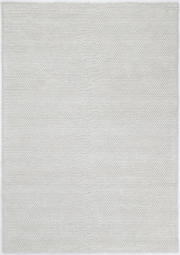 Zayna Loopy White Wool Blend Rug - ADORE RUGS and FLOORING