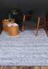 Zayna Ringlets Blue Wool Blend Rug - ADORE RUGS and FLOORING