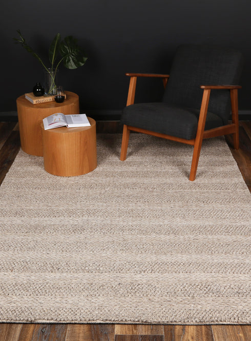 Zayna Ringlets Camel Wool Blend Rug - ADORE RUGS and FLOORING