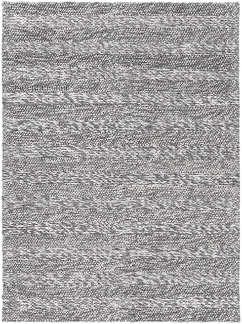 Zayna Ringlets Charcoal Wool Blend Rug - ADORE RUGS and FLOORING