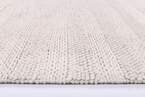 Zayna Ringlets White Wool Blend Rug - ADORE RUGS and FLOORING