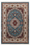Hayat 301 Blue Traditional Blue Rug with Beige Border - Budget Blue Classic Rug ADORE RUGS and FLOORING