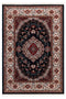 Hayat 301 Navy Traditional Rug with Medallion - Navy Cream Traditional Rug - ADORE RUGS and FLOORING