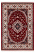 Hayat 301 Red Traditional Rug with Medallion - Traditional Rug in Red - ADORE RUGS and FLOORING