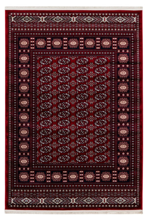 Hayat 303 Red Traditional Afghan Design - ADORE RUGS and FLOORING