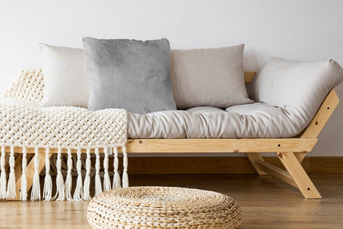 Heaven 800 Super Soft Grey Cushion - ADORE RUGS and FLOORING