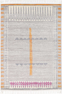 Machu Tribal Grey Rug