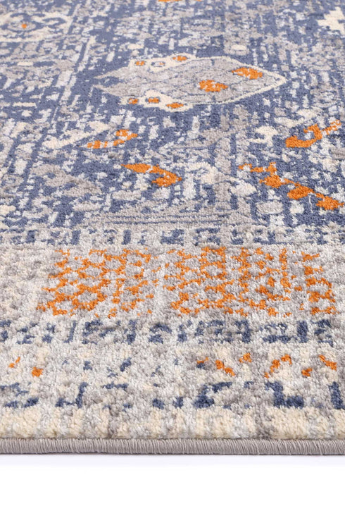 Machu Rojas Blue/Grey Rug - ADORE RUGS and FLOORING