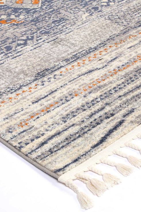 Machu Rojas Blue/Grey Rug - ADORE RUGS and FLOORING
